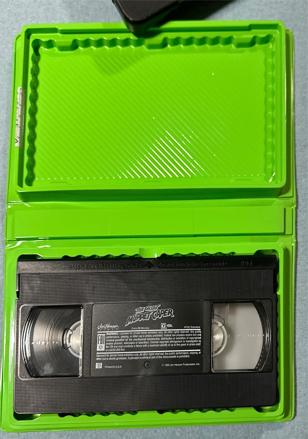 The Great Muppet Caper VHS movie collectible [Barcode 717951603036] - Main Image 4