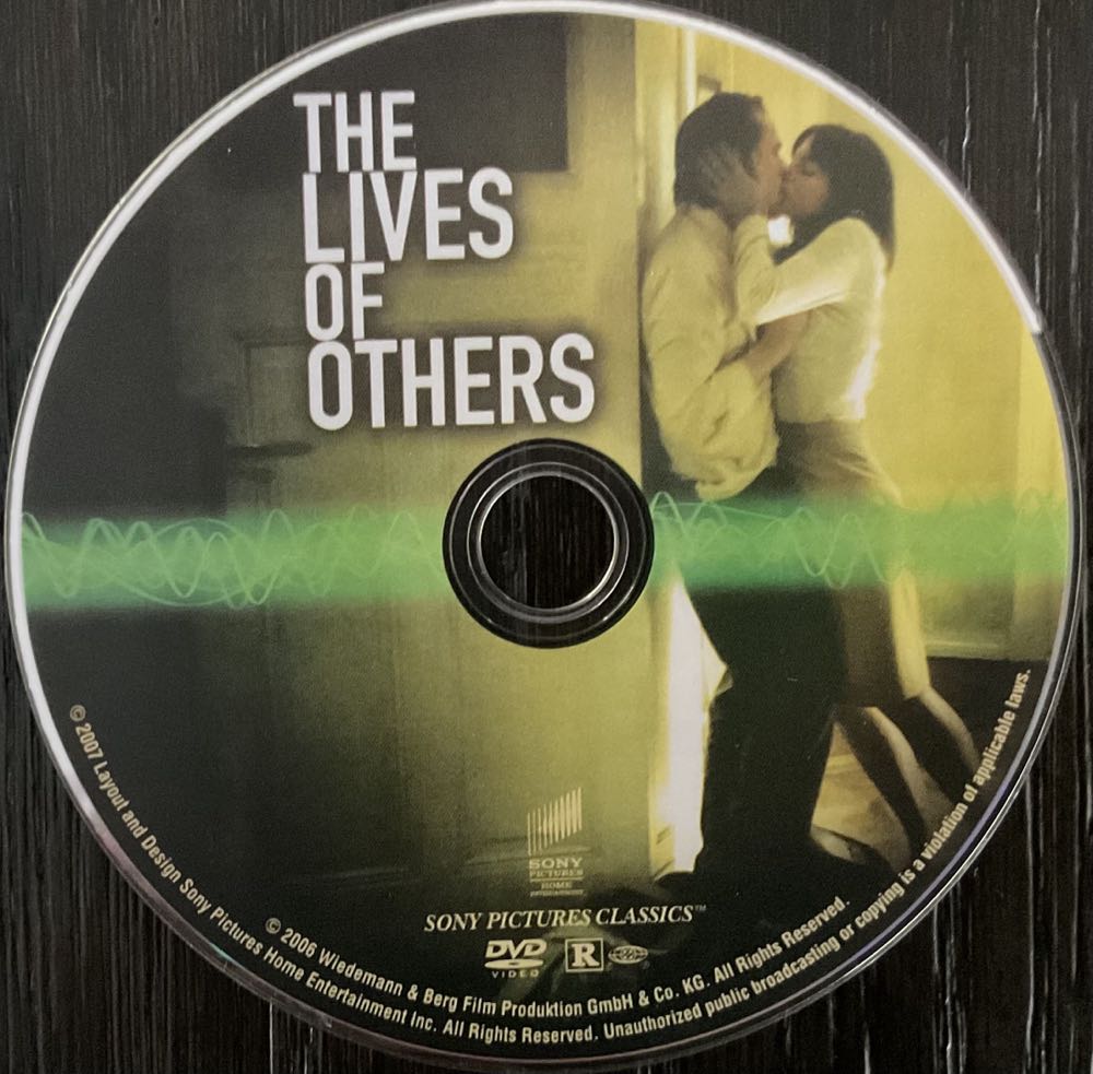 The Lives of Others DVD movie collectible [Barcode 043396170872] - Main Image 3