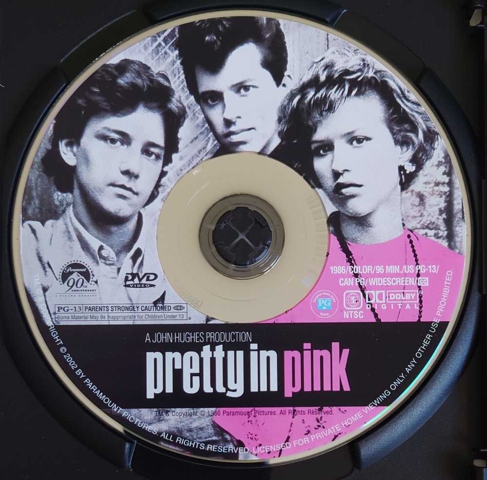 Pretty In Pink DVD movie collectible [Barcode 097361380544] - Main Image 4