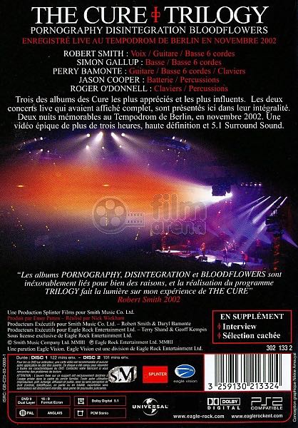 The Cure: Trilogy Blu-ray movie collectible [Barcode 825646048120] - Main Image 2