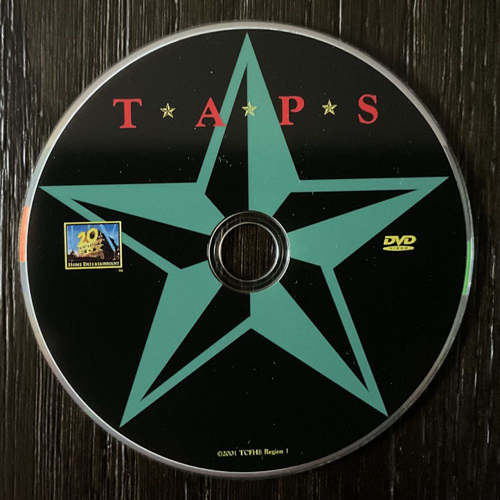 Taps DVD movie collectible [Barcode 024543009122] - Main Image 4