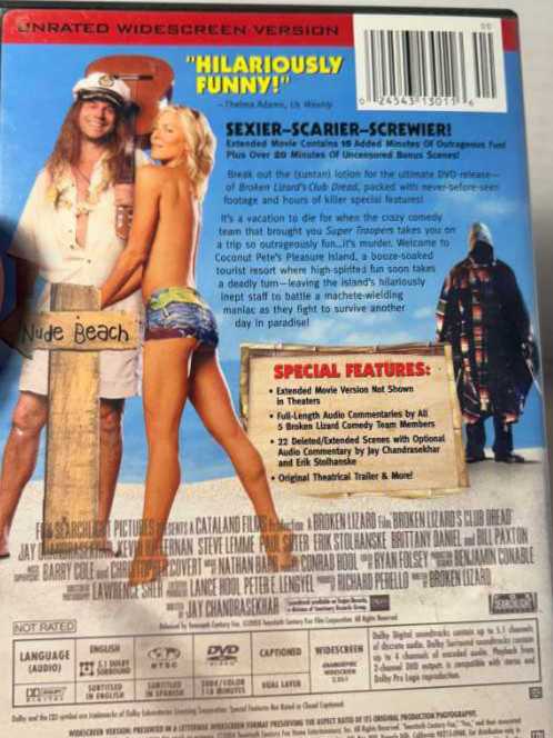 Club Dread Apple TV movie collectible [Barcode 024543125631] - Main Image 4