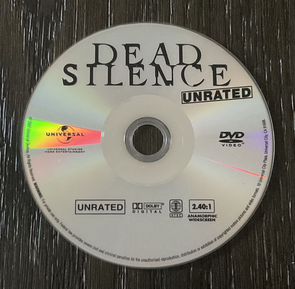 Dead Silence DVD movie collectible [Barcode 2519288492] - Main Image 3