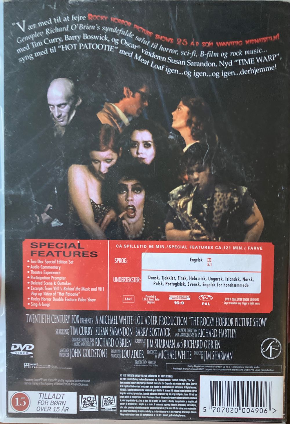 Rocky Horror Picture Show, The Movies Anywhere movie collectible [Barcode 5707020004906] - Main Image 2