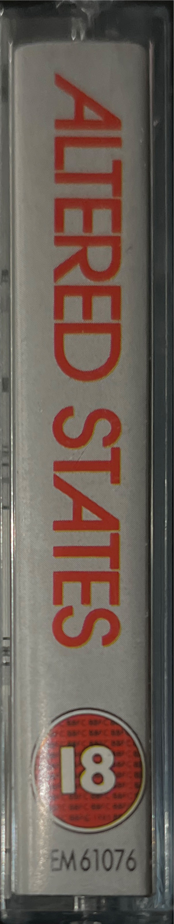 Altered States Video 8 movie collectible [Barcode 5014786107629] - Main Image 4