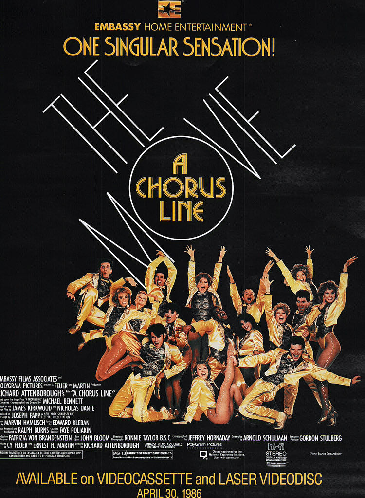 A Chorus Line DVD movie collectible [Barcode 027616884596] - Main Image 3