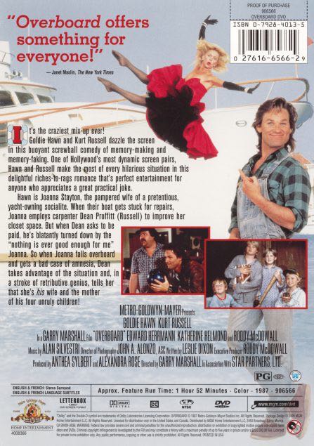 Overboard Blu-ray movie collectible [Barcode 9321337020891] - Main Image 3