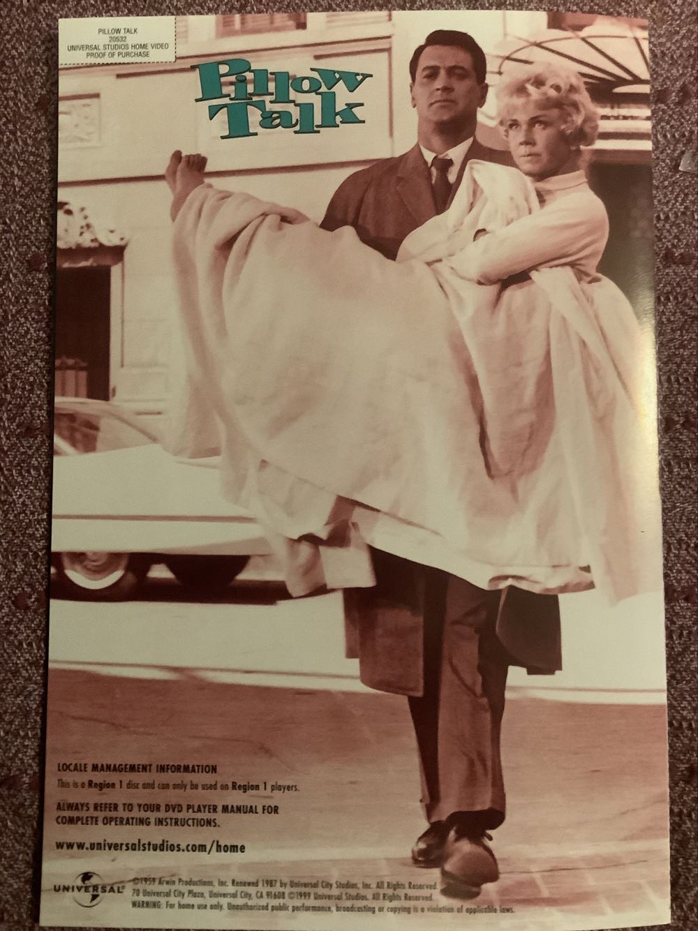 Pillow Talk DVD movie collectible [Barcode 025192053221] - Main Image 4