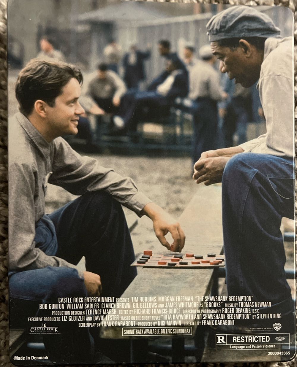The Shawshank Redemption Blu-ray movie collectible [Barcode 00053939267525] - Main Image 2