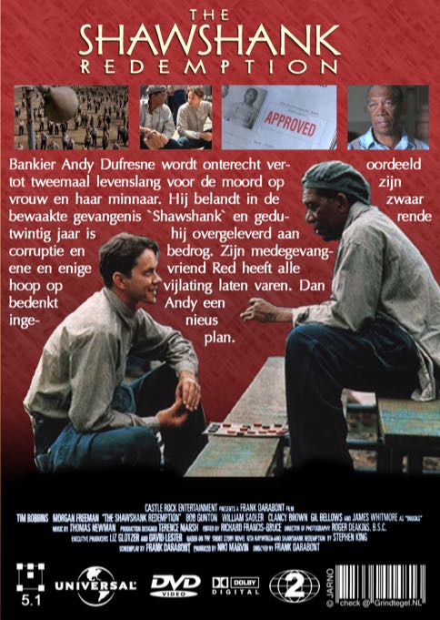 The Shawshank Redemption Digital Copy movie collectible [Barcode 5709624019997] - Main Image 2