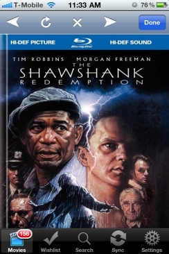 The Shawshank Redemption Blu-ray movie collectible [Barcode 883929211890] - Main Image 1
