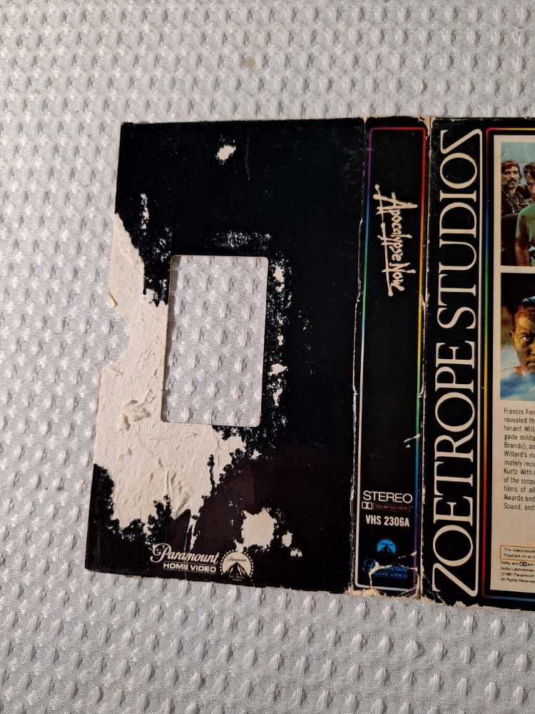 Apocalypse Now VHS movie collectible [Barcode 037757223062] - Main Image 3