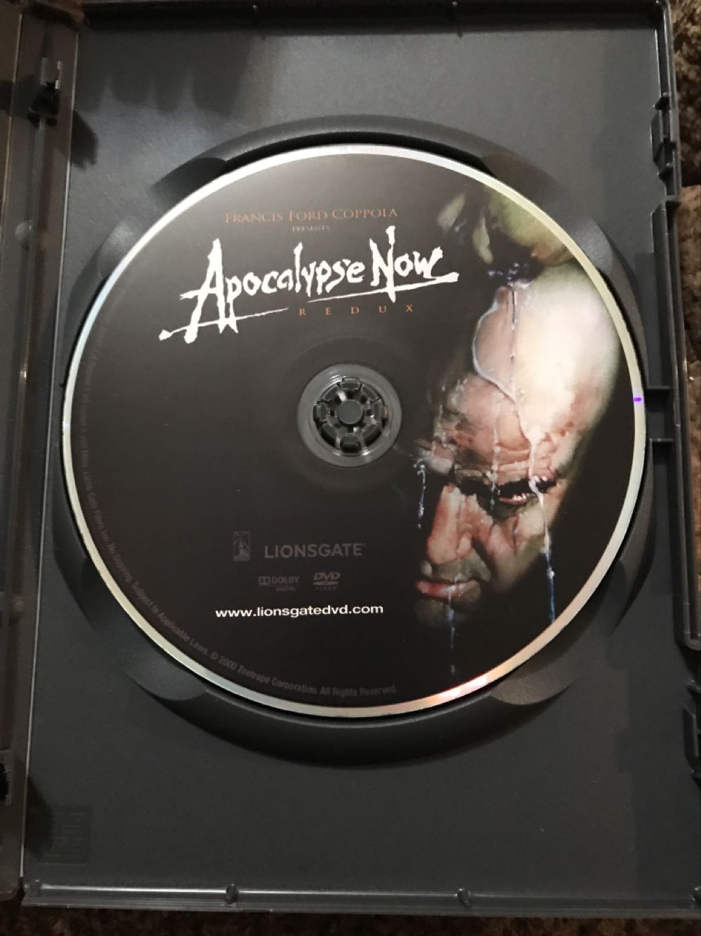 Apocalypse Now DVD movie collectible [Barcode 091360830673] - Main Image 3