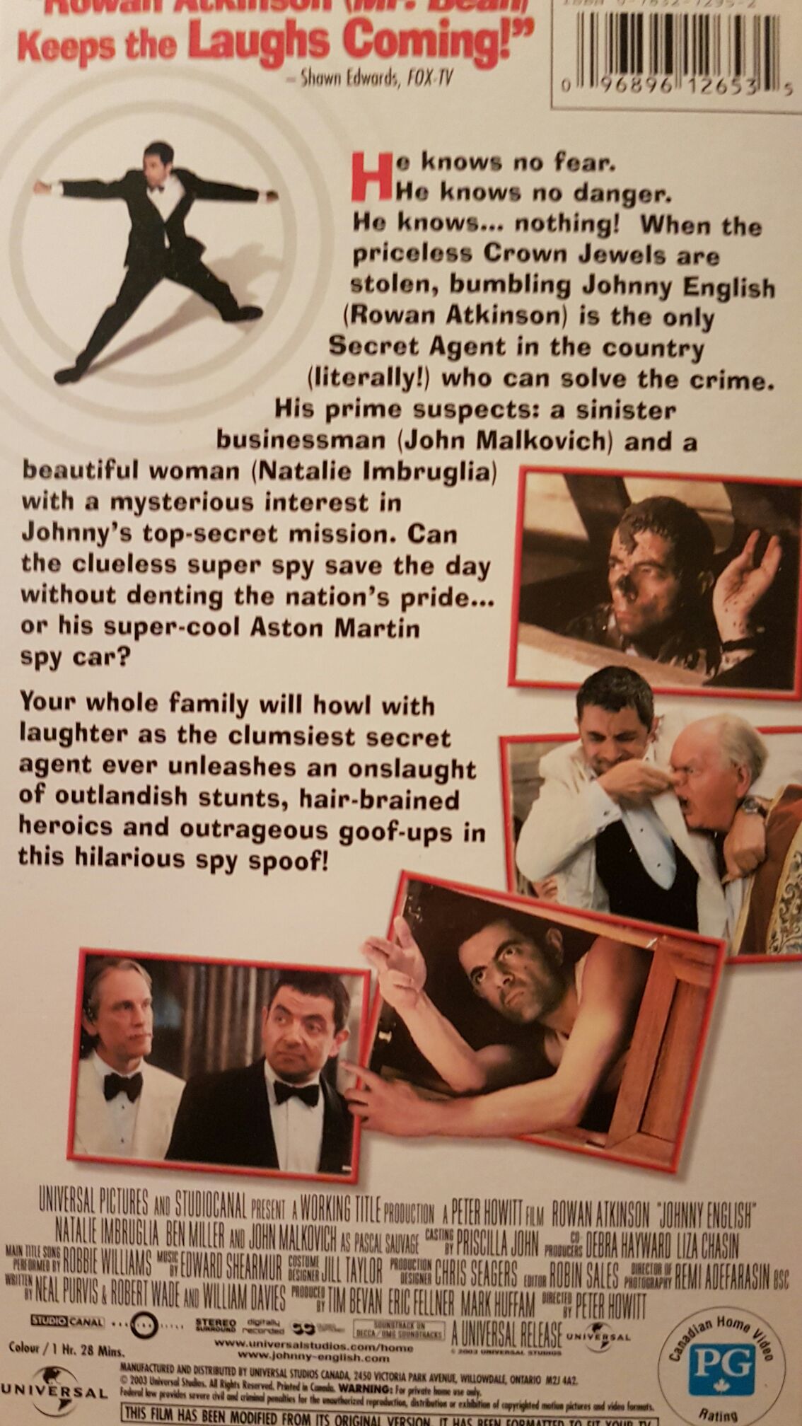 Johnny English  movie collectible [Barcode 4630521700637] - Main Image 2