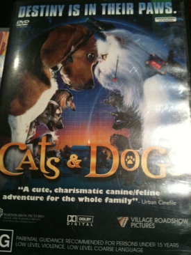 Cats & Dogs DVD movie collectible [Barcode 9398710330052] - Main Image 1