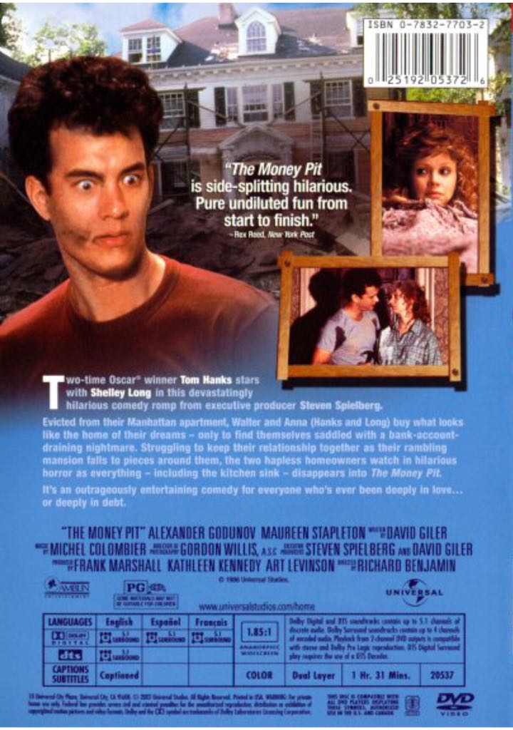 Money Pit, The Digital Copy movie collectible [Barcode 3259190240124] - Main Image 2