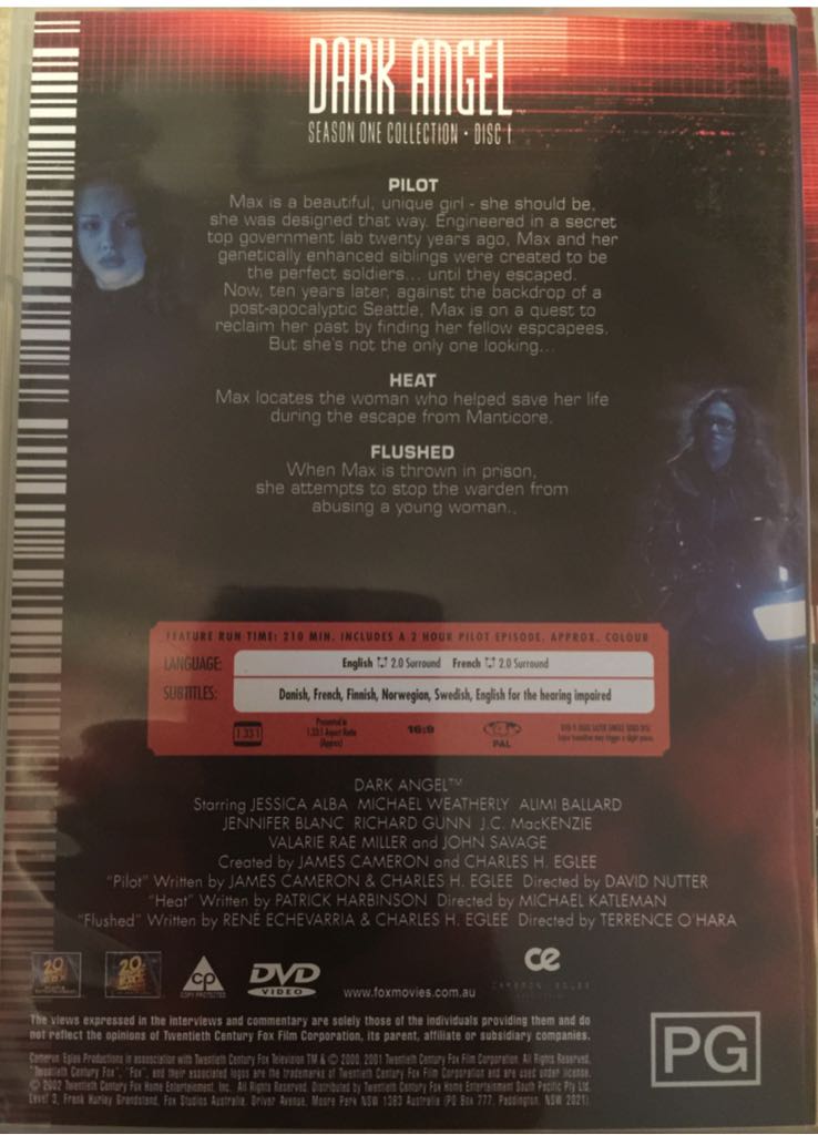 Dark Angel - Season 1 DVD movie collectible - Main Image 2