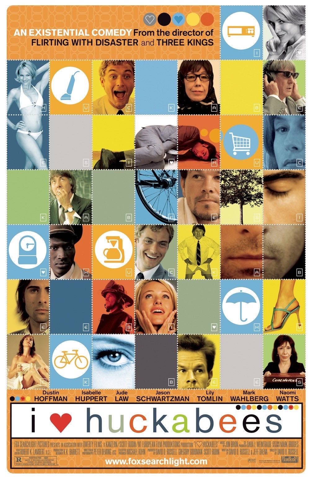 I Heart Huckabees DVD movie collectible [Barcode 024543169536] - Main Image 2