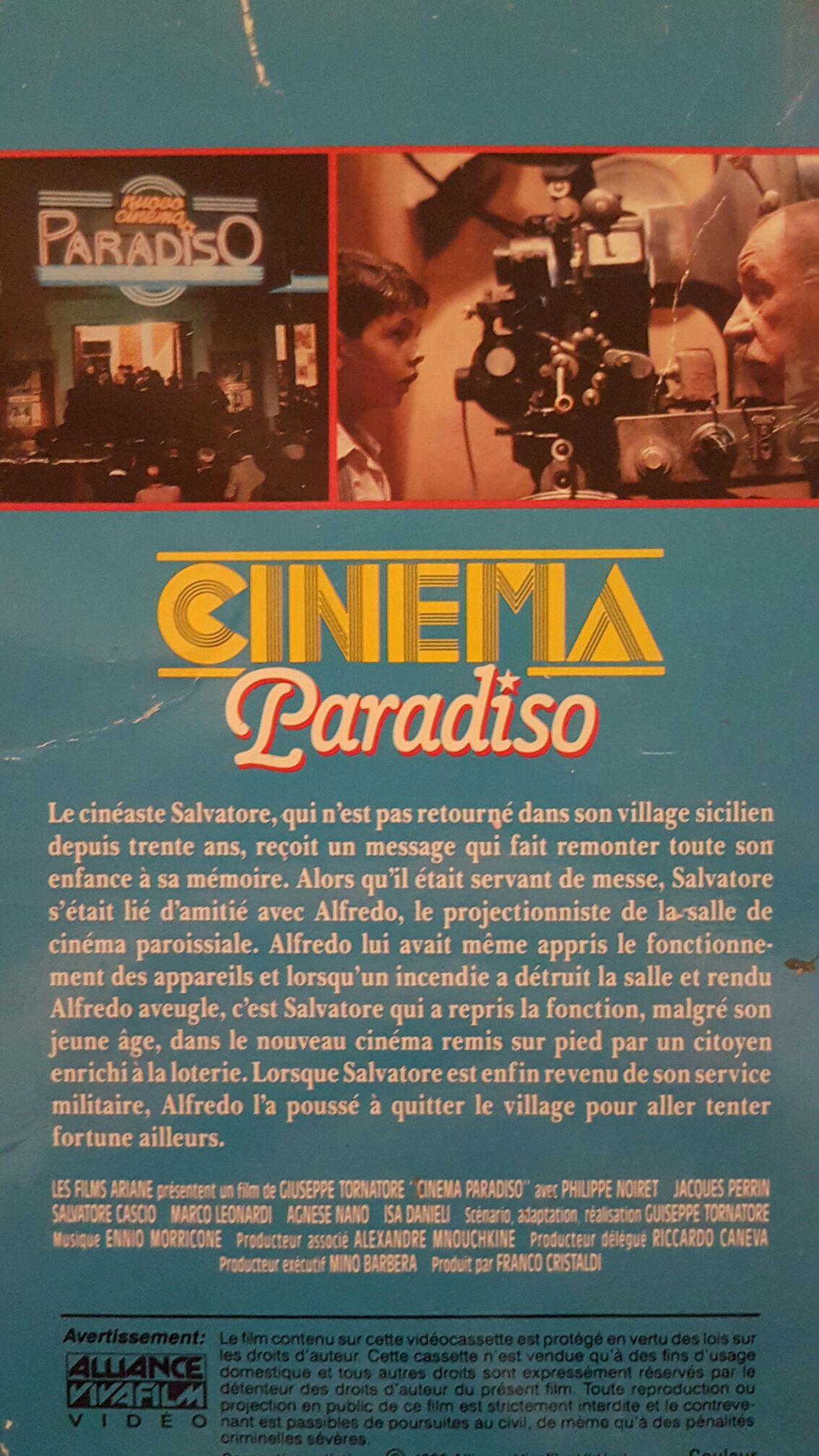 Cinema Paradiso DVD movie collectible [Barcode 9789051592030] - Main Image 2