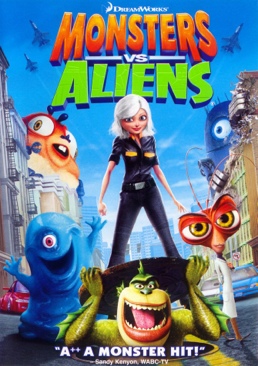 Monsters vs. Aliens DVD movie collectible [Barcode 097361197562] - Main Image 1