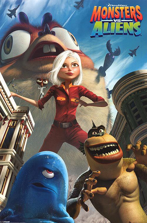 Monsters vs Aliens Digital Copy movie collectible - Main Image 3