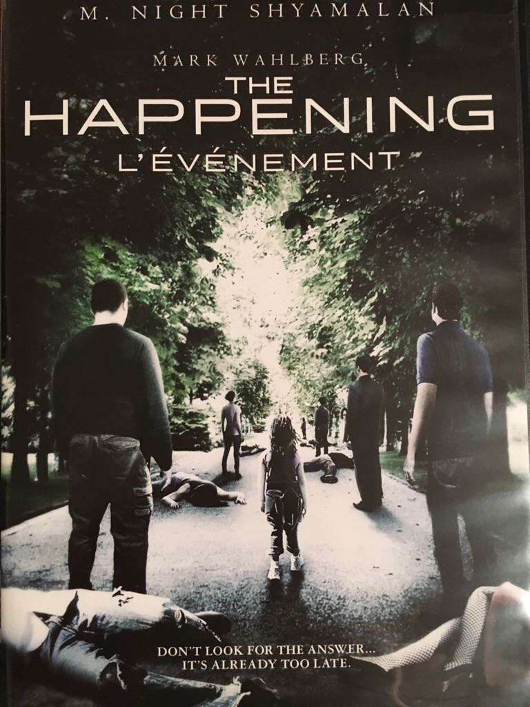 The Happening DVD movie collectible [Barcode 024543335979] - Main Image 1