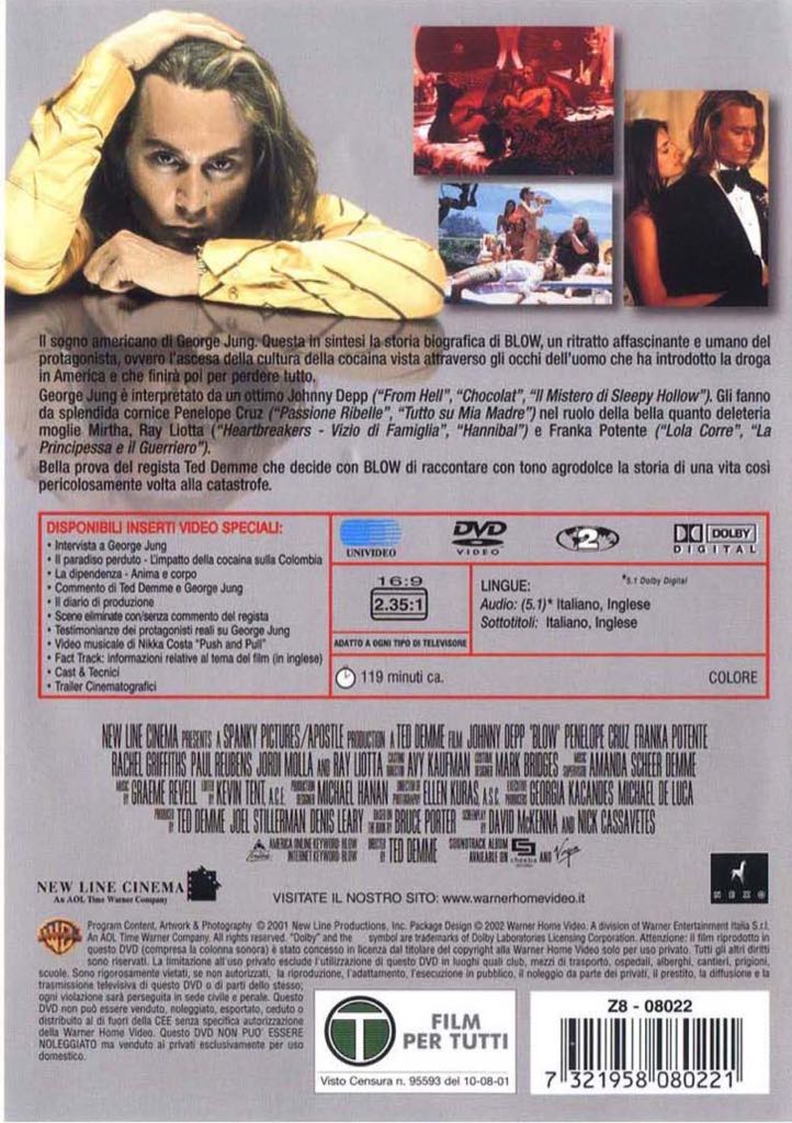 Blow Movies Anywhere movie collectible [Barcode 7321958080221] - Main Image 2