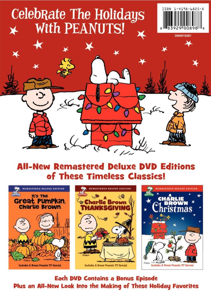 Peanuts Holiday Collection Blu-ray movie collectible [Barcode 883929202607] - Main Image 2