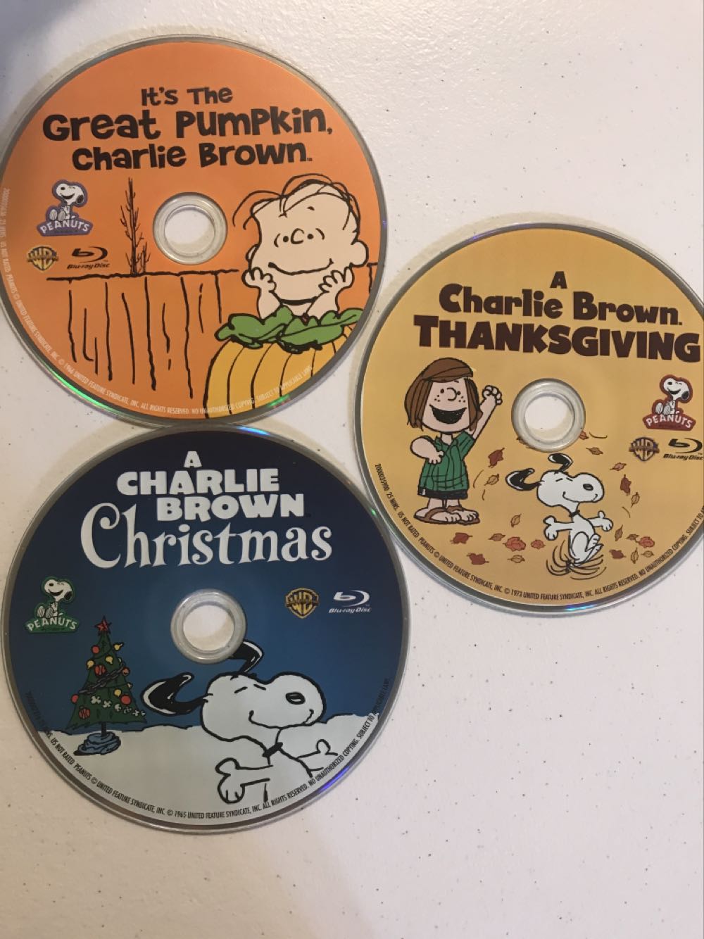 Peanuts Holiday Collection Blu-ray movie collectible [Barcode 883929202607] - Main Image 3