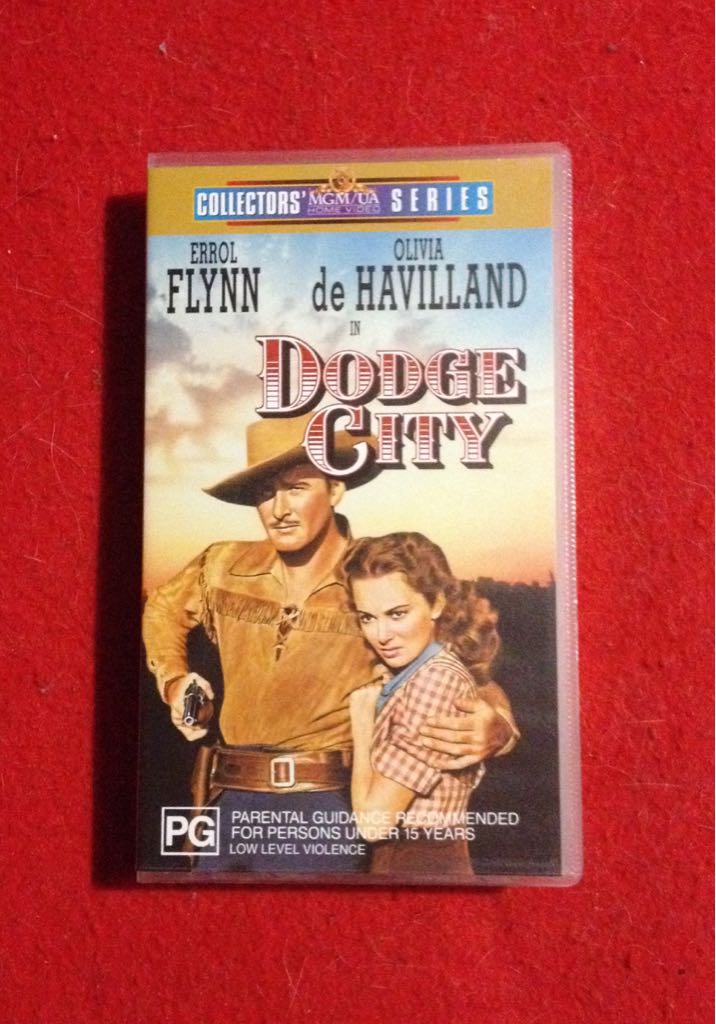 Dodge City VHS movie collectible [Barcode 9314468516982] - Main Image 2