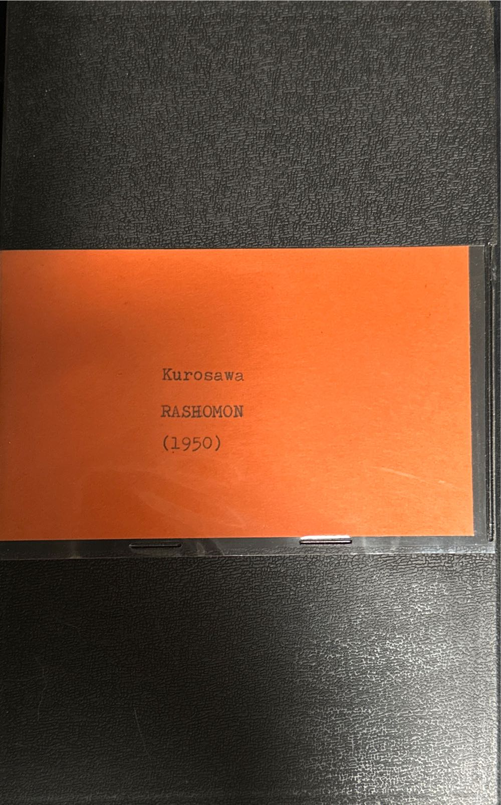 Rashomon VHS movie collectible [Barcode 037429073230] - Main Image 4