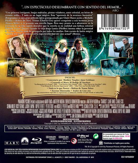 Stardust 4K Ultra HD movie collectible [Barcode 097361376585] - Main Image 2