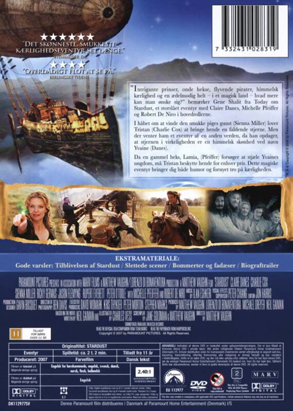 Stardust DVD movie collectible [Barcode 7332431028319] - Main Image 2