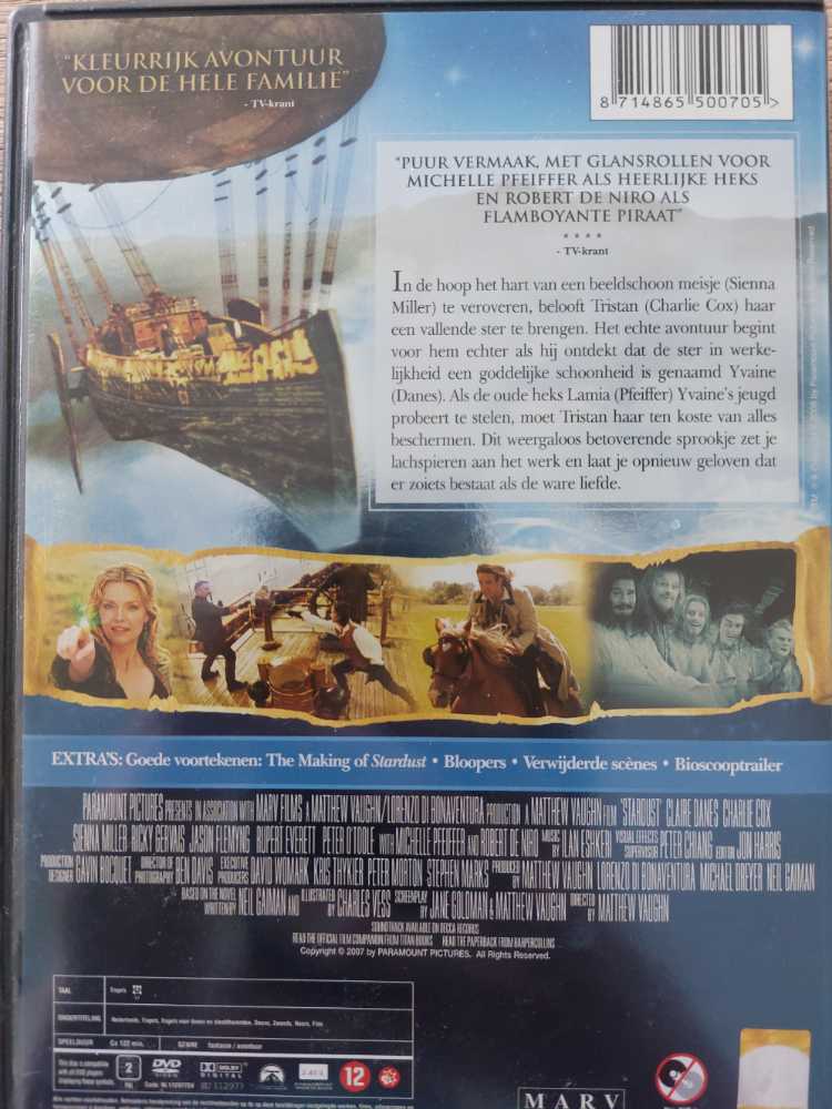 Stardust DVD movie collectible [Barcode 8714865500705] - Main Image 2