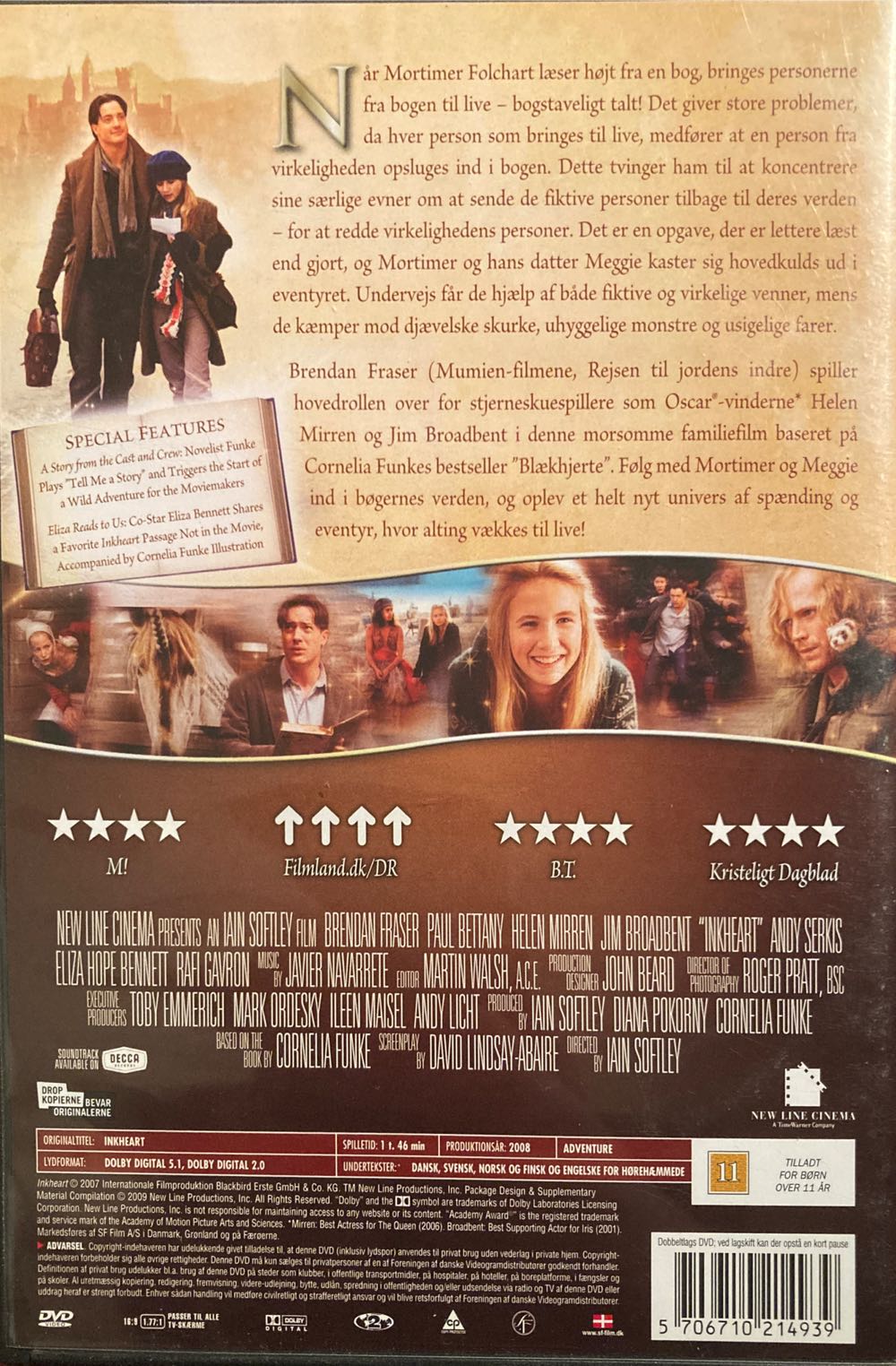 Inkheart DVD movie collectible [Barcode 5706710214939] - Main Image 2