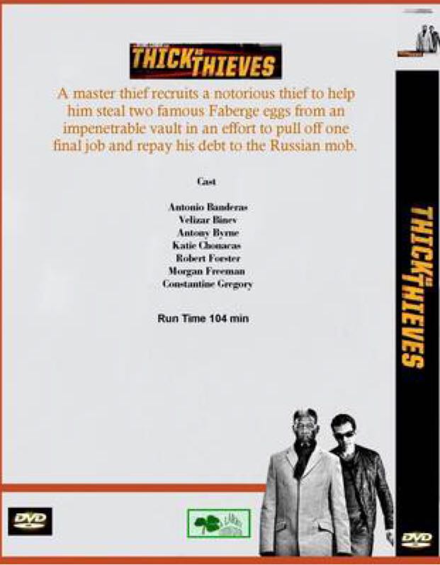 Thick as Thieves - 2006 Digital Copy movie collectible [Barcode 5601887559961] - Main Image 2