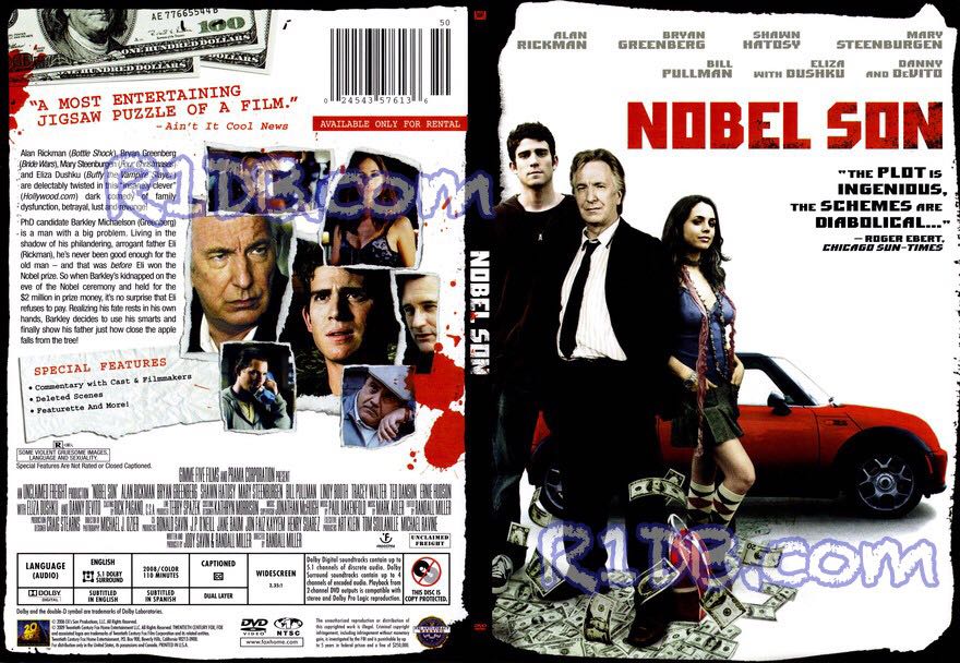 Nobel Son DVD movie collectible [Barcode 024543576143] - Main Image 2