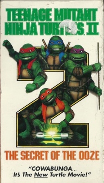 Teenage Mutant Ninja Turtles II: The Secret of the Ooze VHS movie collectible - Main Image 1