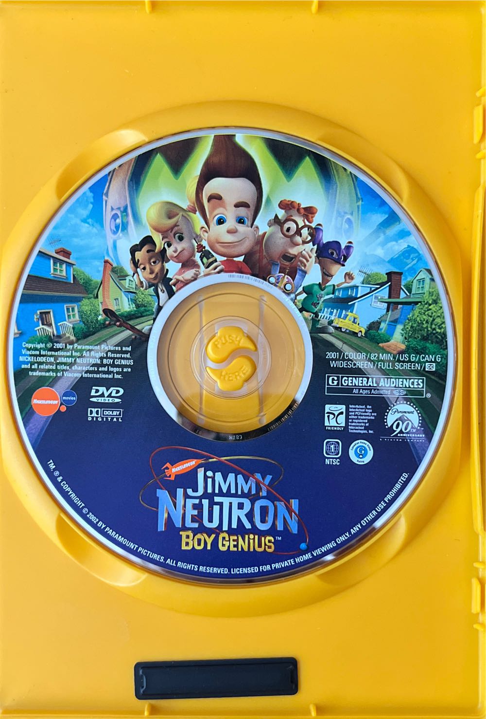 Jimmy Neutron DVD movie collectible [Barcode 097363382645] - Main Image 3