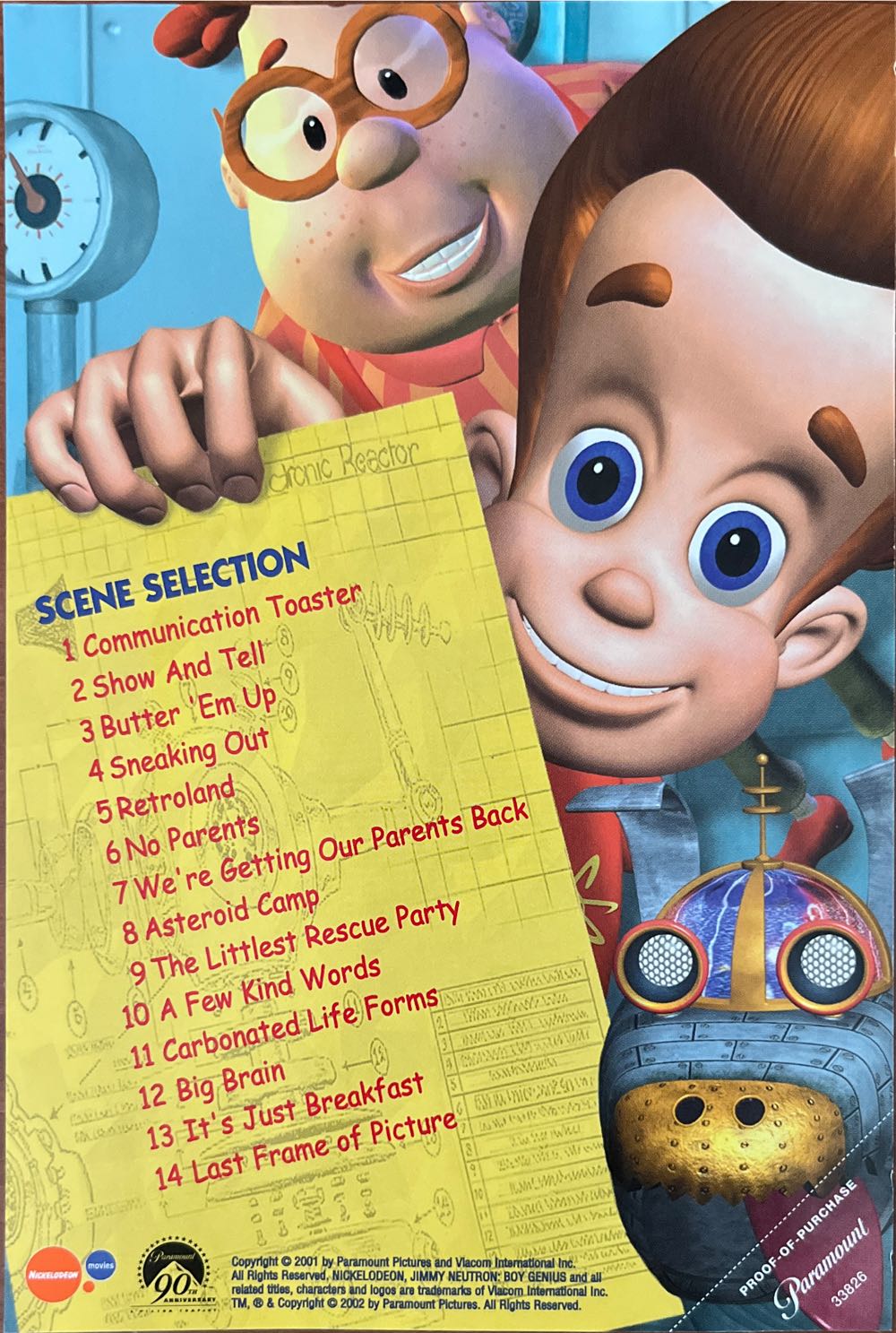Jimmy Neutron DVD movie collectible [Barcode 097363382645] - Main Image 4