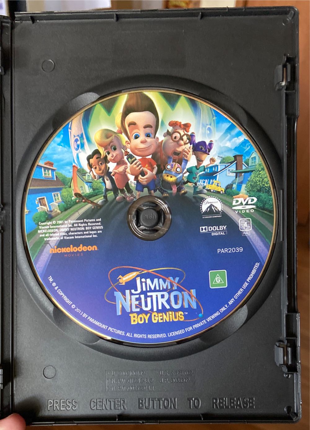 Jimmy Neutron: Boy Genius DVD movie collectible [Barcode 9317206041357] - Main Image 4