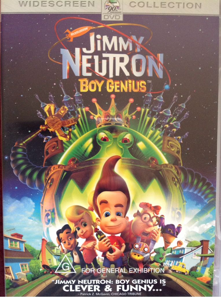 Jimmy Neutron: Boy Genius DVD movie collectible - Main Image 1