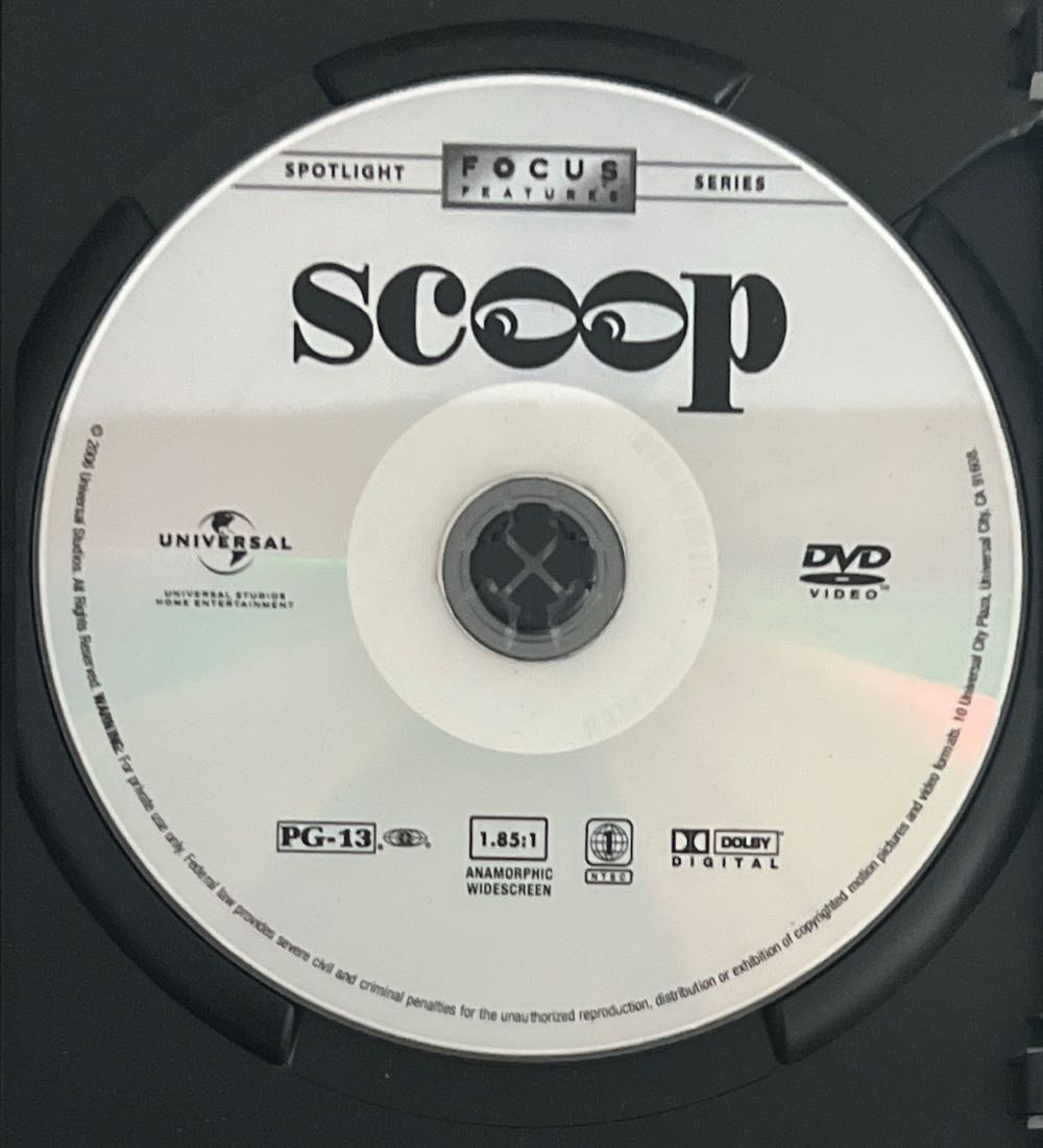 Scoop DVD movie collectible [Barcode 025193121325] - Main Image 3