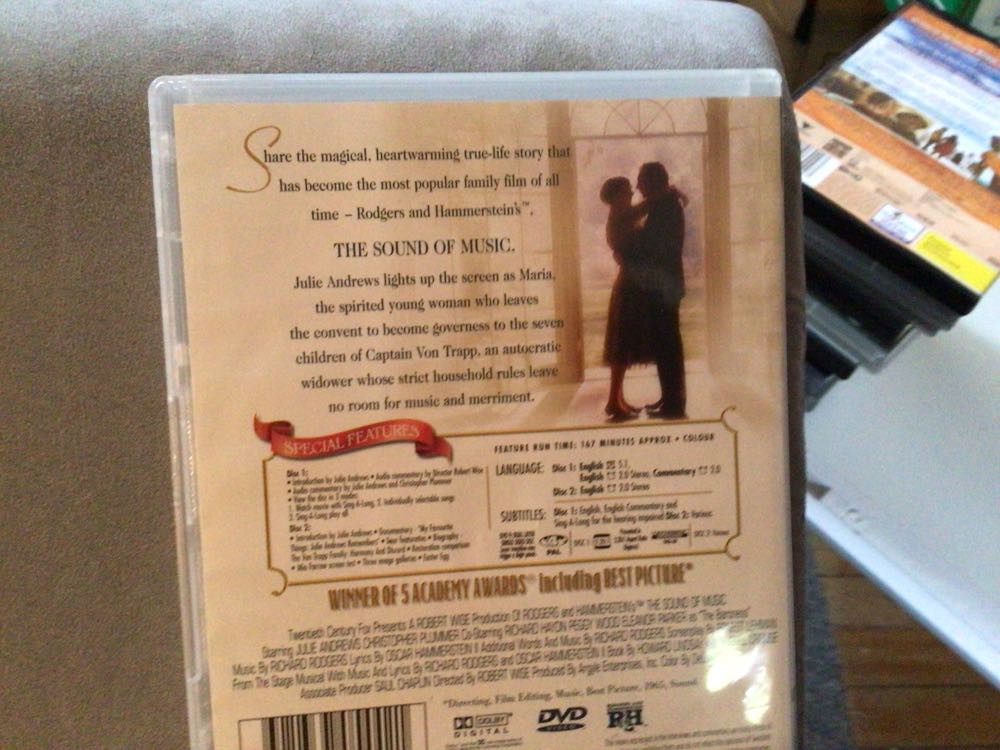 The Sound of Music : Musical Blu-ray movie collectible [Barcode 9321337054421] - Main Image 2