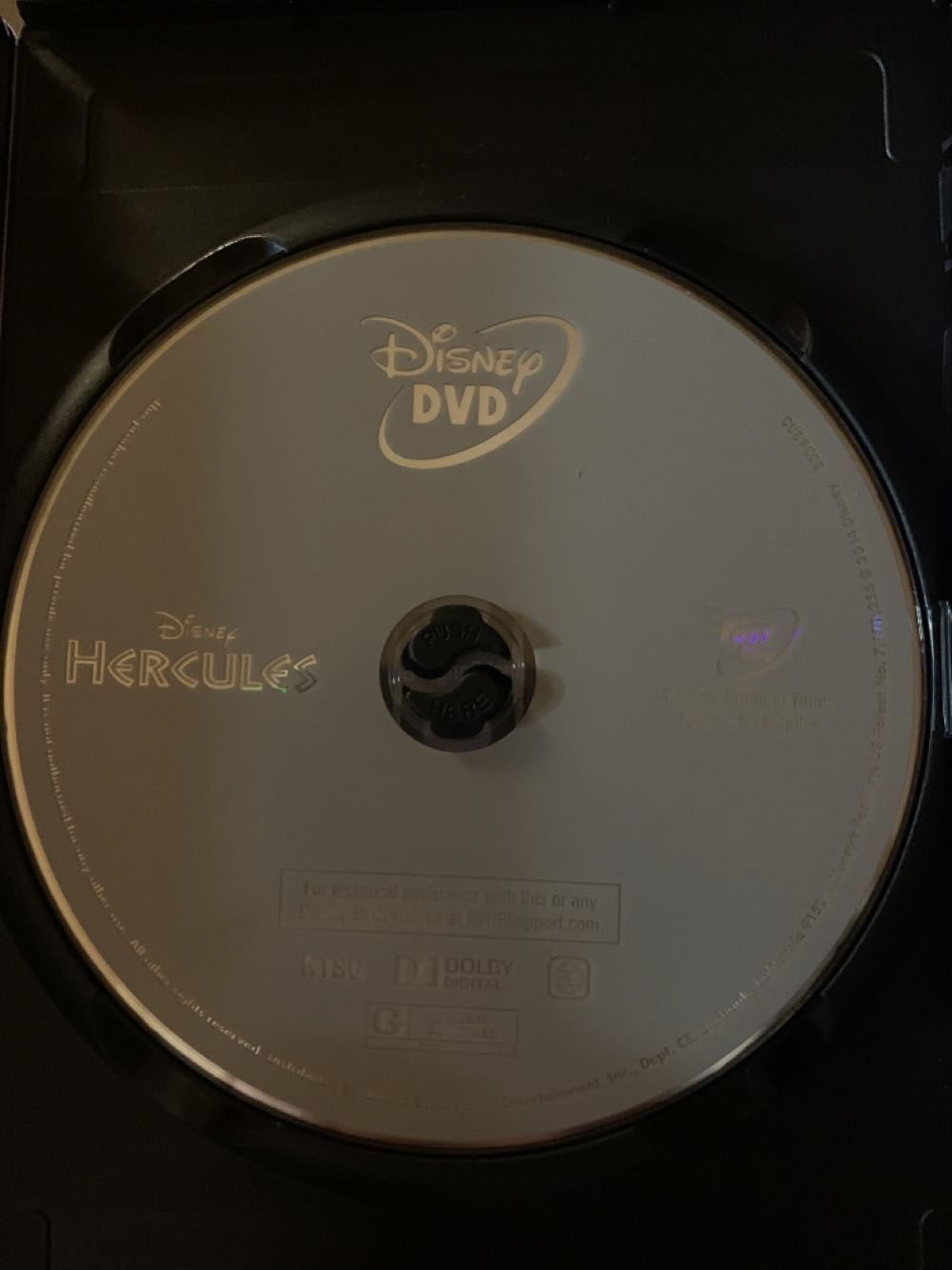 Disney Hercules DVD movie collectible [Barcode 786936842562] - Main Image 3