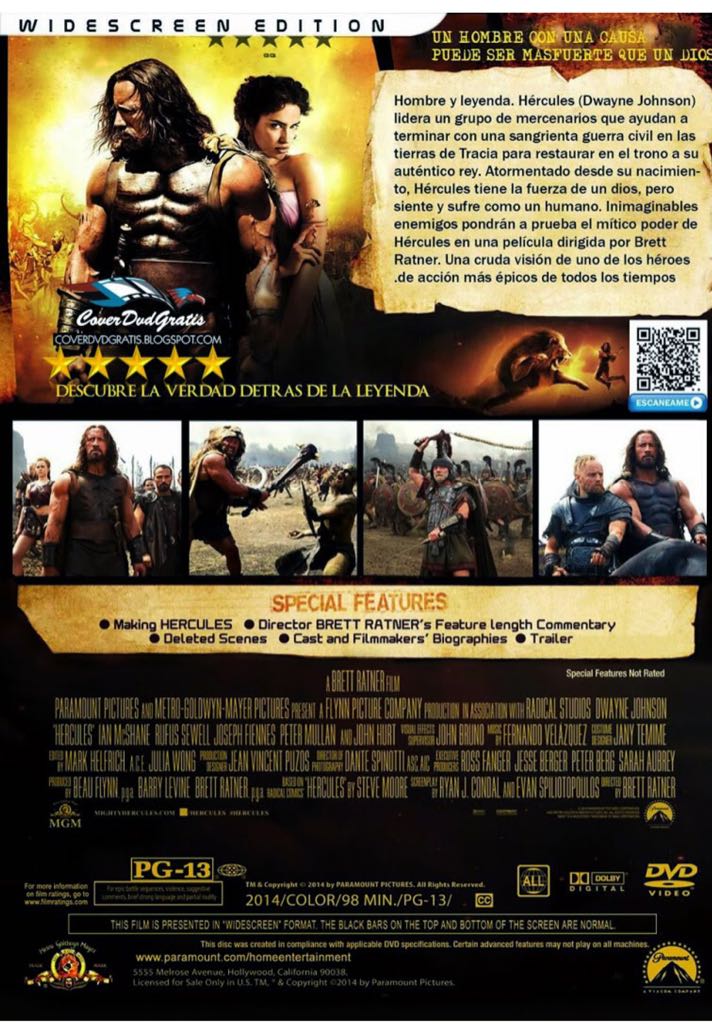 Hercules DVD movie collectible [Barcode 9315842024383] - Main Image 2