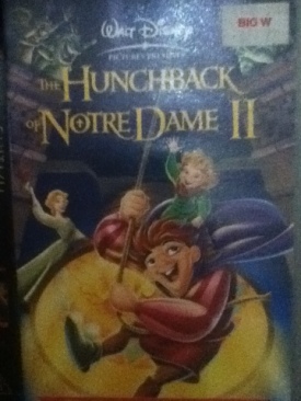 The Hunchback of Notre Dame 2 VHS movie collectible [Barcode 9398575051024] - Main Image 1
