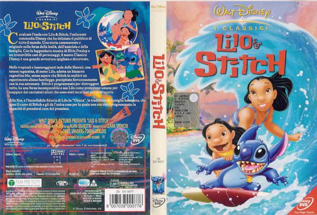 Lilo & Stitch DVD movie collectible [Barcode 8422397402007] - Main Image 2