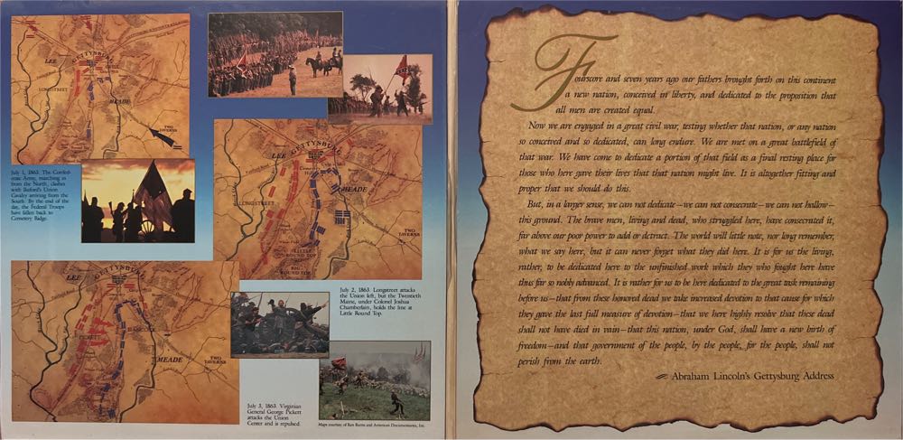 Gettysburg Laser Disc movie collectible [Barcode 014381241969] - Main Image 4