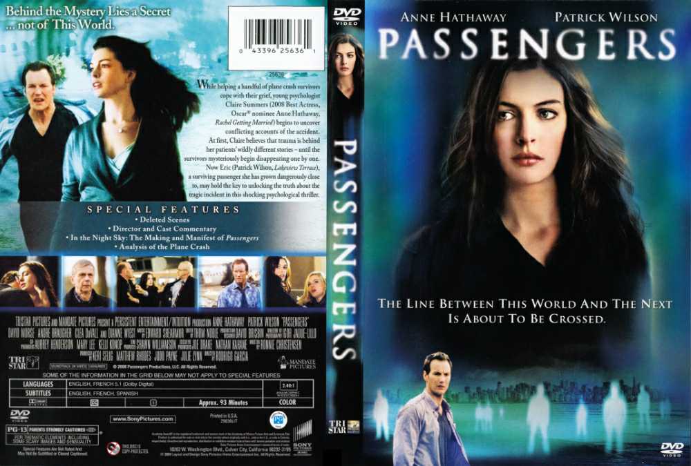 Passengers DVD movie collectible [Barcode 043396256347] - Main Image 3